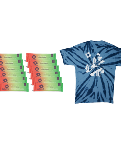 12 Single Servings Dauwaltermelon Endurance Fuel + Shirt